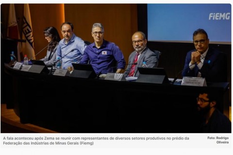 Zema anuncia crédito de R$ 300 milhões para empresas exportadoras diante de tarifaço