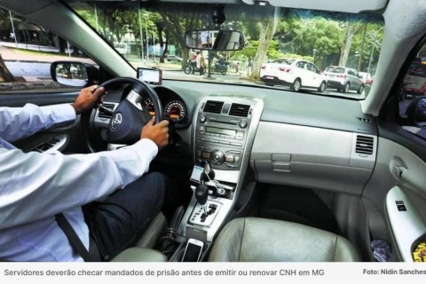 Nova lei obriga consulta a mandados de prisão antes de emitir CNH em MG