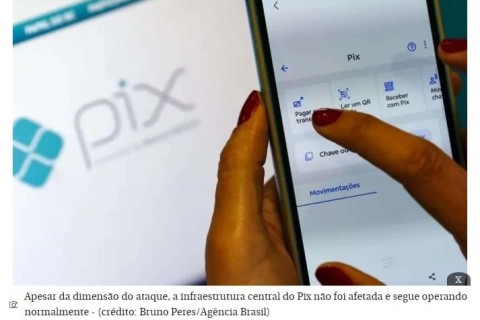 Hackers desviam R$420 milhões em ataque a operadora da infraestrutura do Pix