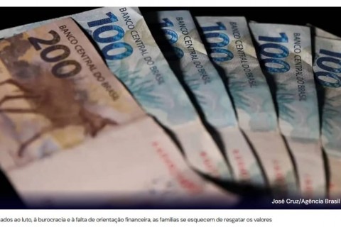 Brasileiros deixam de resgatar entre R$ 10 mil e R$ 50 mil de parentes mortos, diz pesquisa