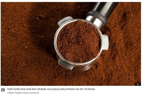 Preço do café tem 1ª queda após 18 meses consecutivos em alta no Brasil