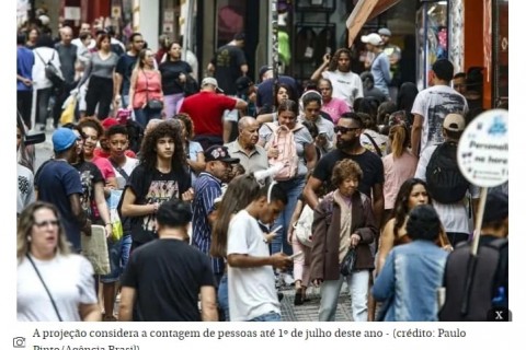 IBGE: Brasil tem 213,4 milhões de habitantes; Minas atinge mais de 21 milhões, veja os dados por estado